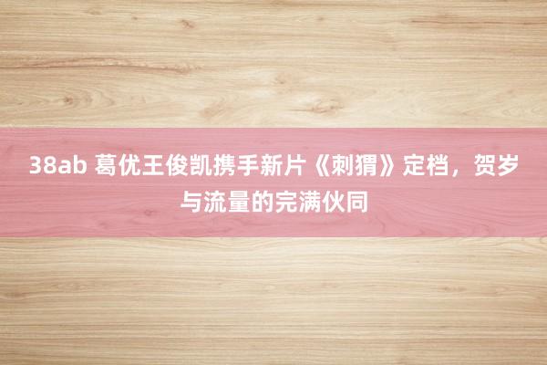 38ab 葛优王俊凯携手新片《刺猬》定档，贺岁与流量的完满伙同